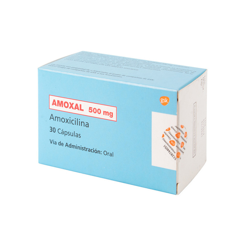 AMOXAL 500 MG 30 CAPSULAS(A)(3% )(PAE)