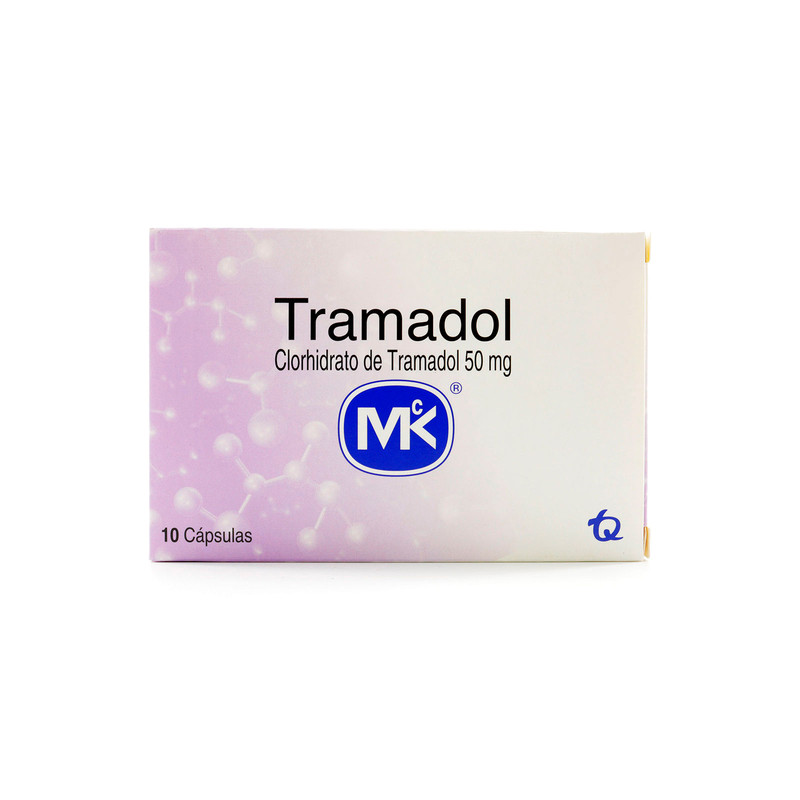 TRAMADOL 50 MG 10 CAPSULAS MK