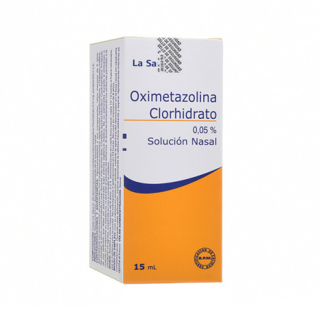 ( ) OXIMETAZOLINA HCL 0.05% ADU.SPR.15 ML LS