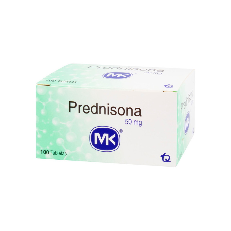 PREDNISONA 50 MG 100 TBS MK  (A)