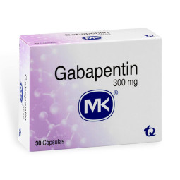 GABAPENTIN 300 MG 30 CAPSULAS MK(M)11880