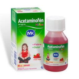 ACETAMINOFEN 160MG/5ML JARABE 90ML MK