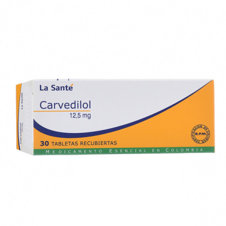 ( ) CARVEDILOL 12.5 MG 30 TBS LS(M)14820