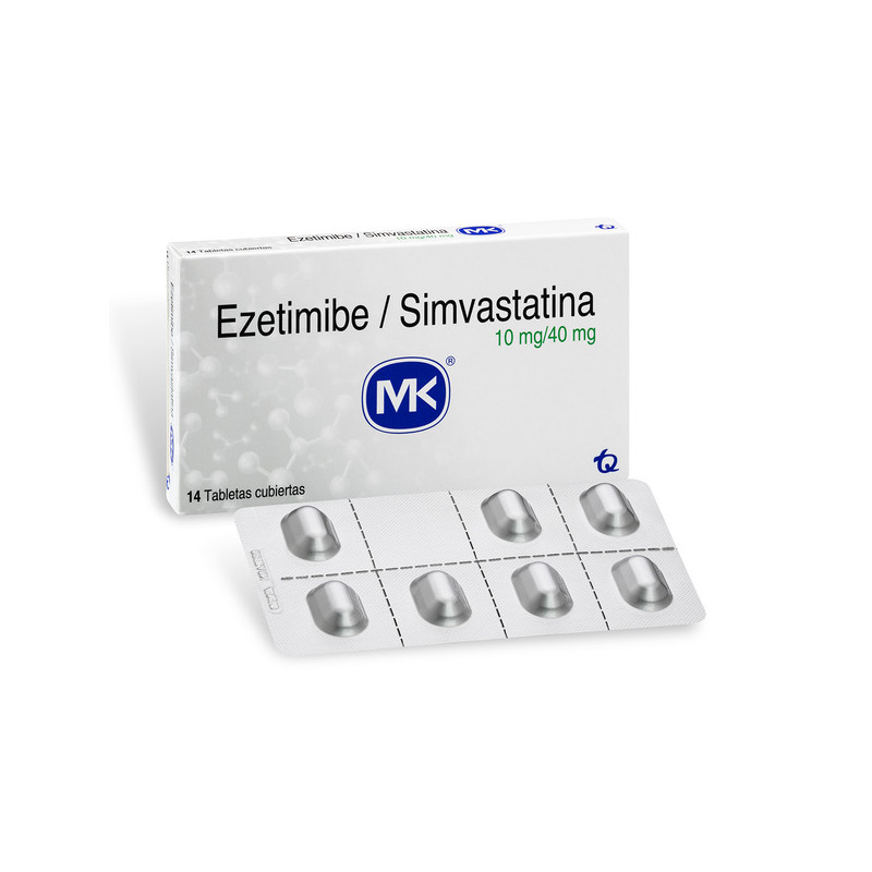 EZETIMIBA 10MG SIMVAS.40MG 14TBS MK(PAE)