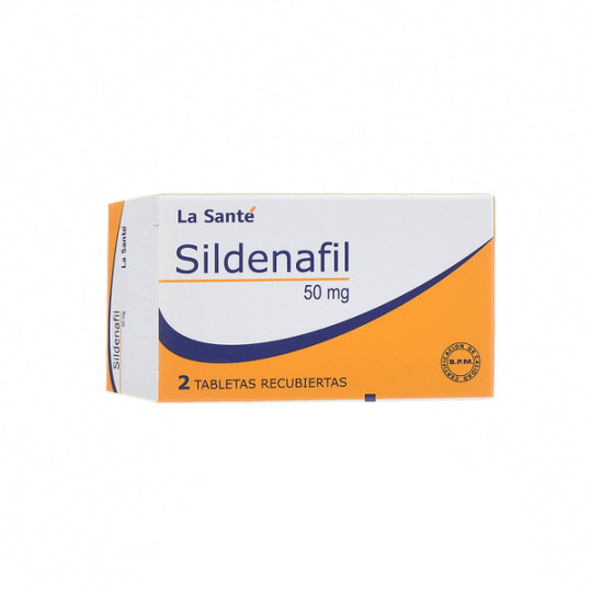 ( ) SILDENAFIL 50 MG 2 TABLETAS LS