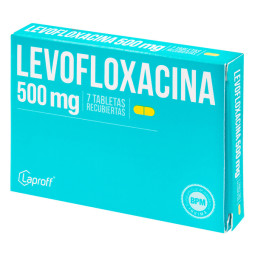 LEVOFLOXACINO 500 MG 7 TABLETAS LP