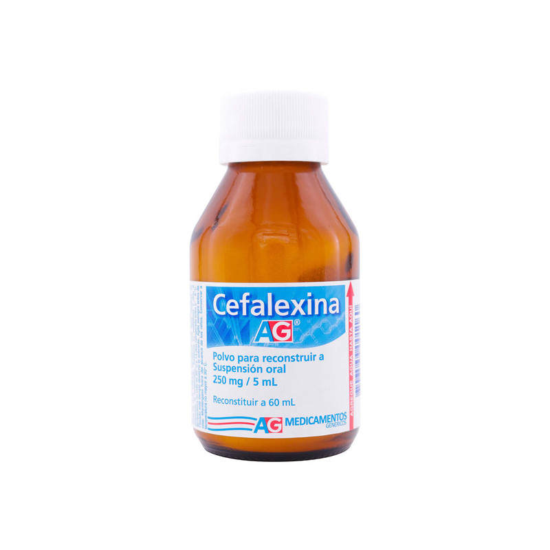 CEFALEXINA 250 MG SUSPENSION 60 ML AG