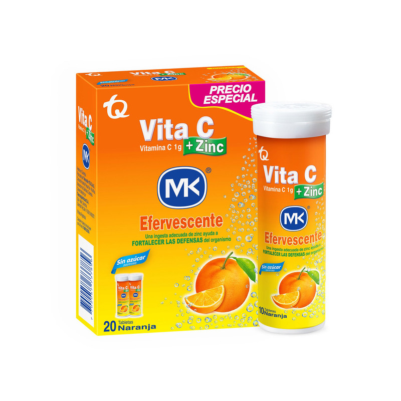 2VITAC DUOPACK NARANJ ZINC EFER 10 TB PE