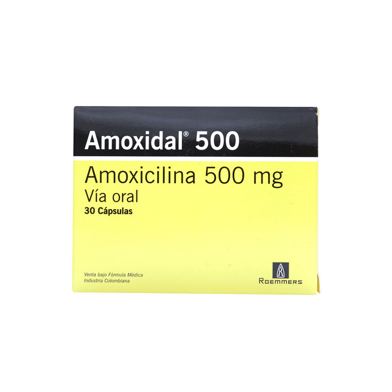AMOXIDAL 500 MG 30 CAPSULAS