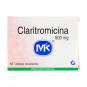 CLARITROMICINA 500 MG 10 TABLETAS MK
