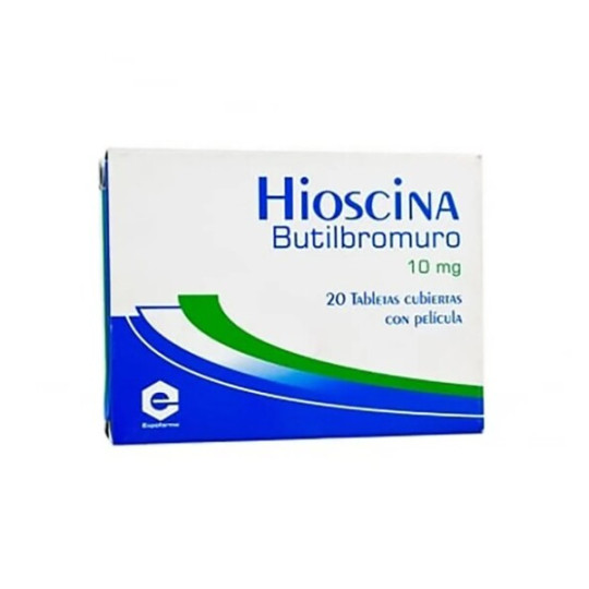 HIOSCINA N-BUTIL BROMURO 10 MG 20 TAB EXP