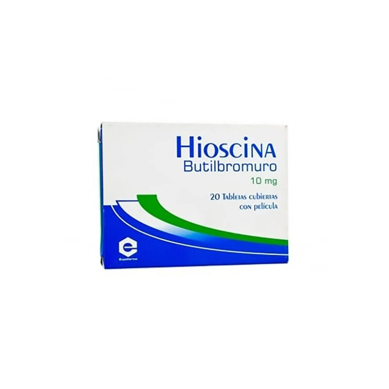 HIOSCINA N-BUTIL BROMURO 10 MG 20 TAB EXP