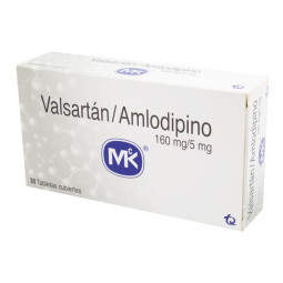 VALSARTAN AMLODIPINO 160/5 MG 30 TBS MK