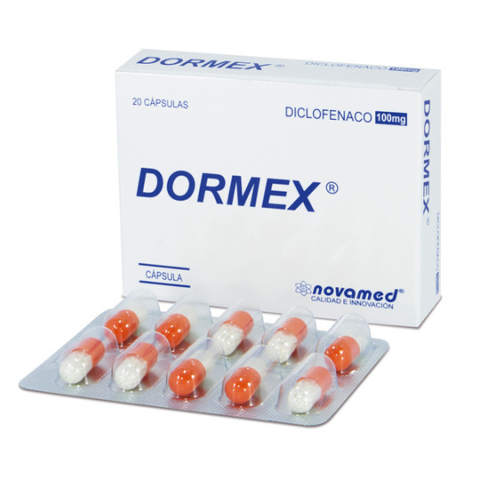 ( ) DICLOFENACO SODICO DORMEX 100 MG 20 CAPS