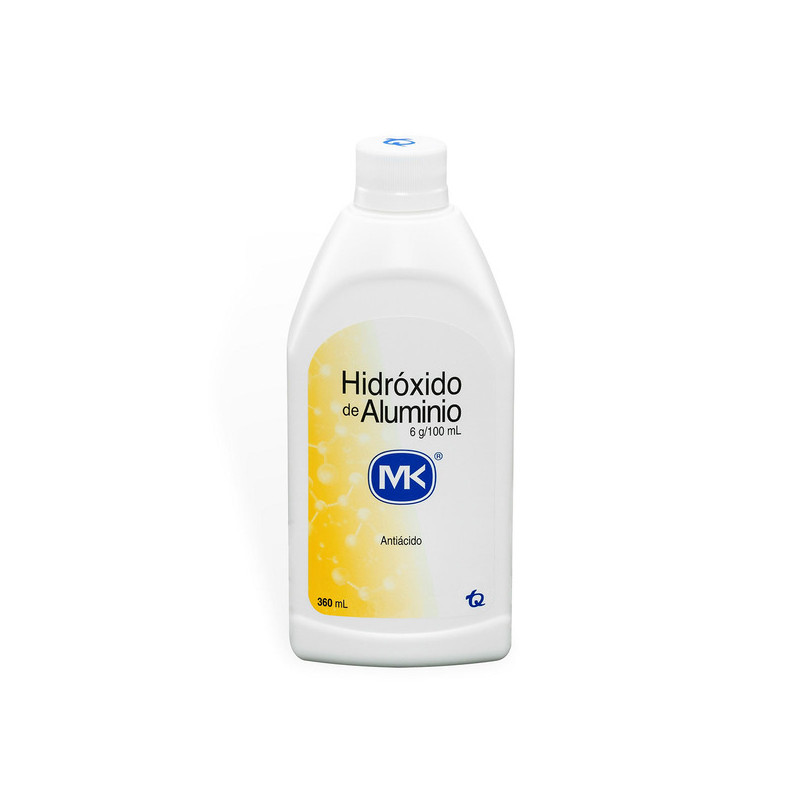 HIDROXIDO DE ALUMINIO SUSPENSI. 360ML MK