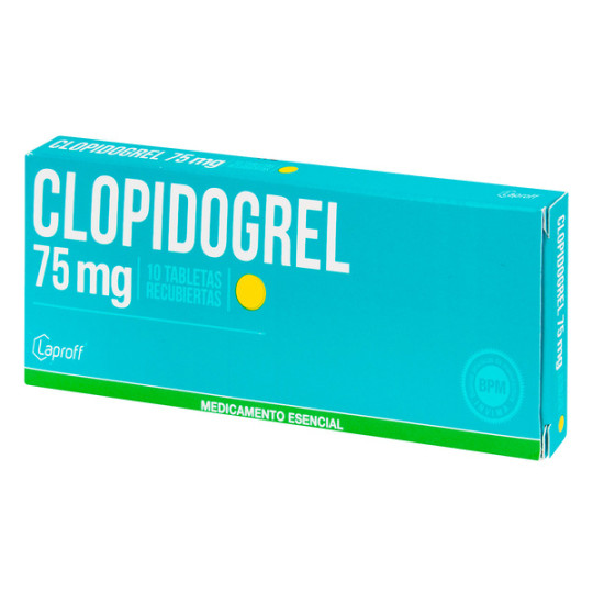 CLOPIDOGREL 75 MG 10 TABLETAS LP(M)12795