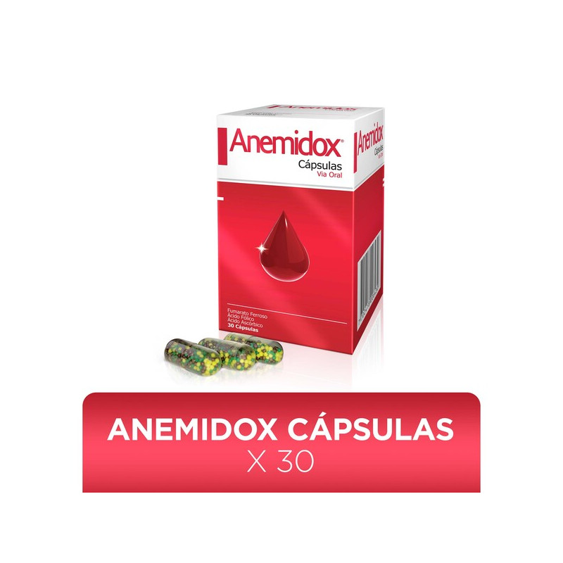 ANEMIDOX 30 CAPSULAS(3% )(PAE)