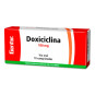 ( ) DOXICICLINA 100 MG 10 TABLETAS GF