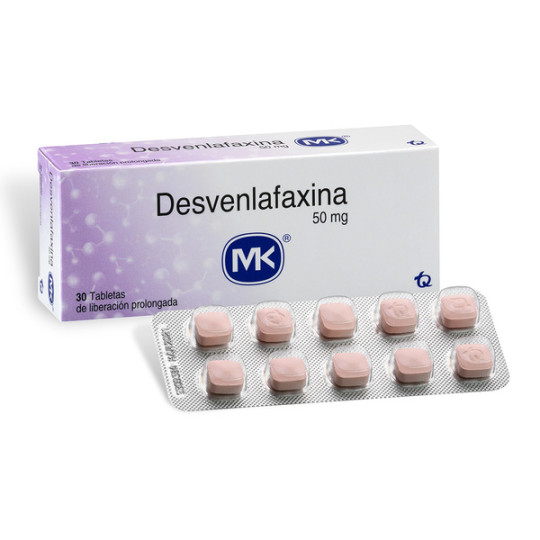 DESVENLAFAXINA 50 MG 30 TABLETAS MK(3% )