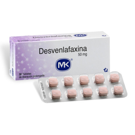 DESVENLAFAXINA 50 MG 30 TABLETAS MK(3% )
