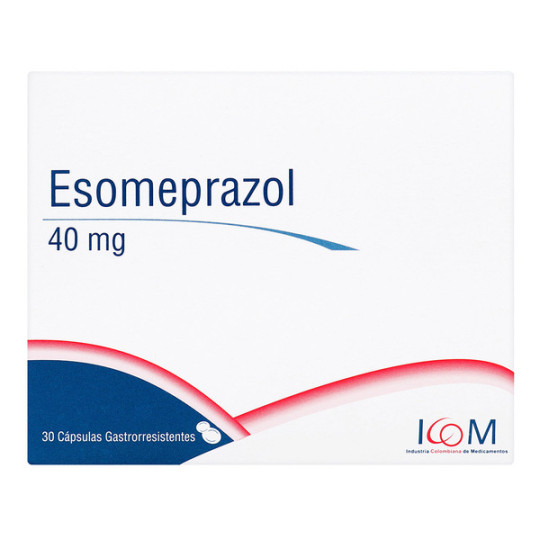 ( ) ESOMEPRAZOL 40 MG 30 CAPSULAS ICOM