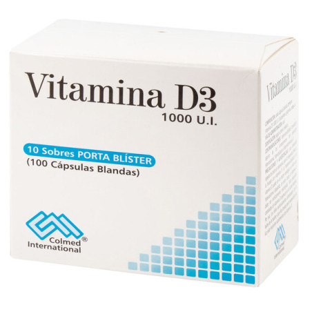 ( ) VITAMINA D3 1000 UI 100 CAP 10 SBS PC