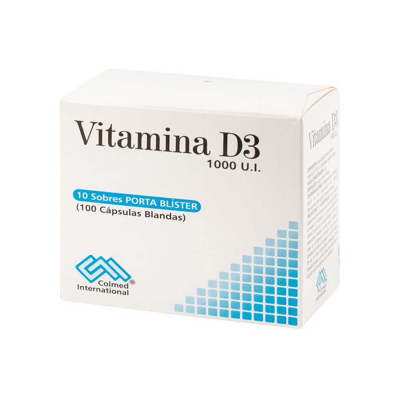 ( ) VITAMINA D3 1000 UI 100 CAP 10 SBS PC