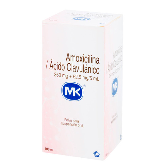 AMOXICIL 250 MG A.CLAV 62.5 MG 100 ML MK