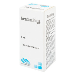 ( ) GENTAMICINA 0.3% OFTALMICA 6 ML PC