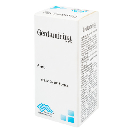 ( ) GENTAMICINA 0.3% OFTALMICA 6 ML PC