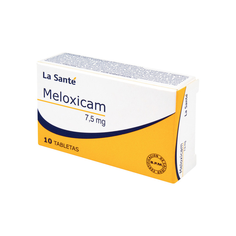 ( ) MELOXICAM 7.5 MG 10 TABLETAS LS