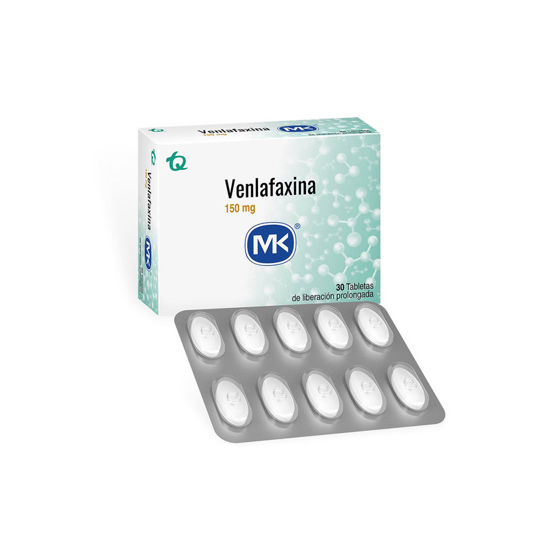 VENLAFAXINA 150 MG 30 TBS (M) 49770 MK
