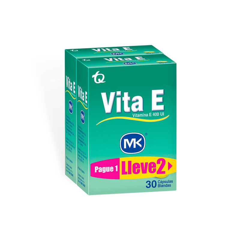 VITAMINA E 400 UI 30 CAPS MK PG.1 LL.2