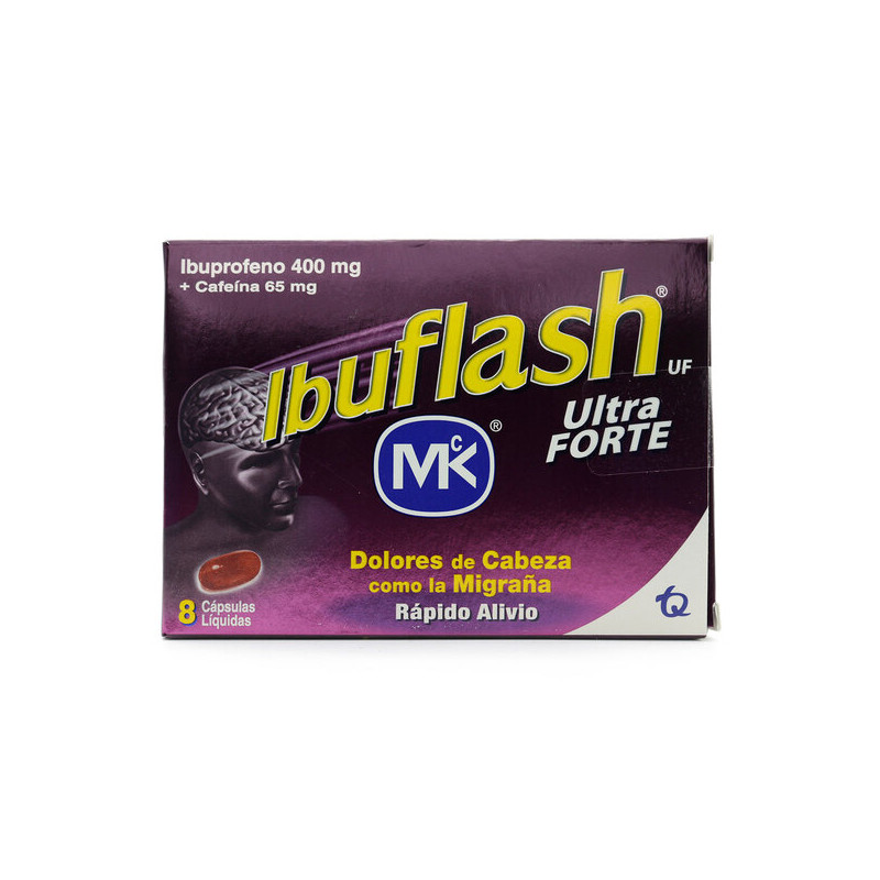 IBUFLASH ULTRA FORTE 8 CAPSULAS MK
