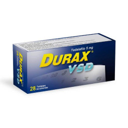 DURAX VSD 5 MG 28 TBS (A)(3% )(PAE)
