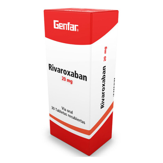 ( ) RIVAROXABAN 20 MG 30 TBS GF (M)192222