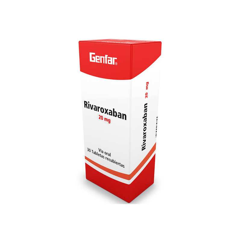 ( ) RIVAROXABAN 20 MG 30 TBS GF (M)192222