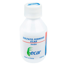 SULFATO FERROSO CHICLE JARABE 120 ML EC