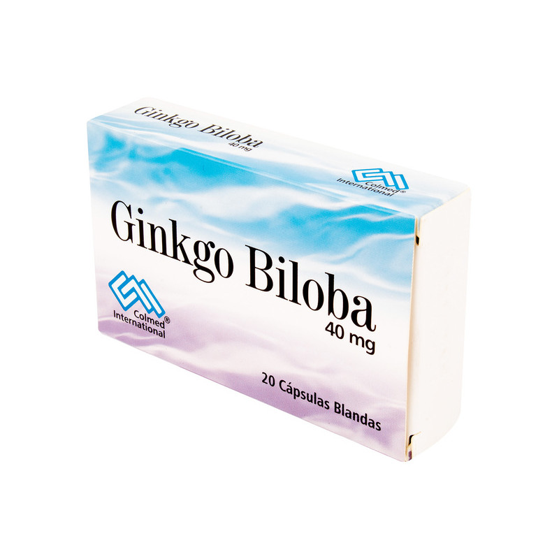 (+) GINKGO BILOBA 40 MG 20 CAPSULAS PC