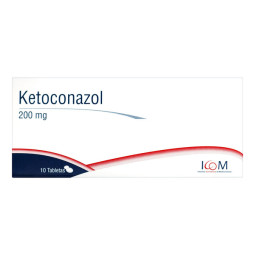 ( ) KETOCONAZOL 200 MG 10 TBS ICOM MQ