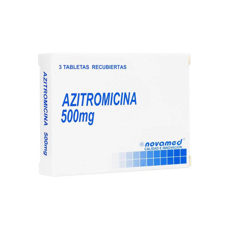 AZITROMICINA 500 MG 3 TABS                        