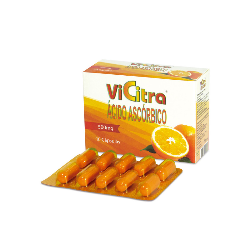 ( ) VITAMINA C VICITRA 500 MG 30 CAPSULAS