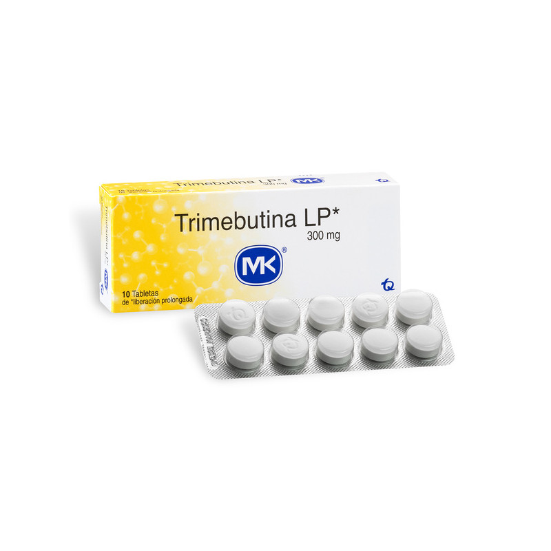 TRIMEBUTINA LP 300 MG 10 TBS MK