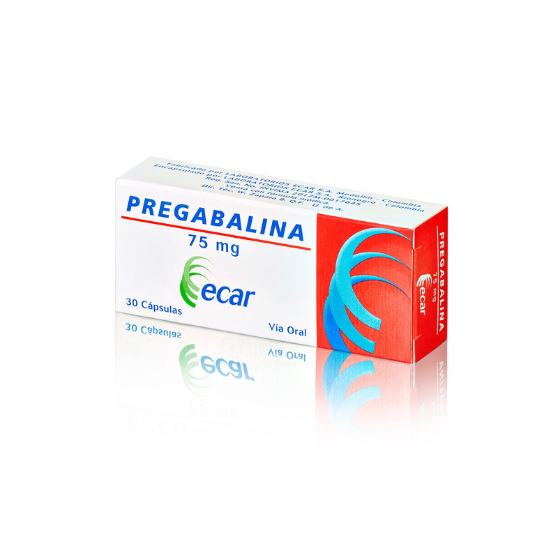PREGABALINA 75 MG 30 CAP EC (M)40860