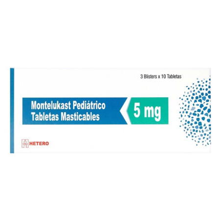 MONTELUKAST PEDIA.5MG 30TABS MAS(M)37828          