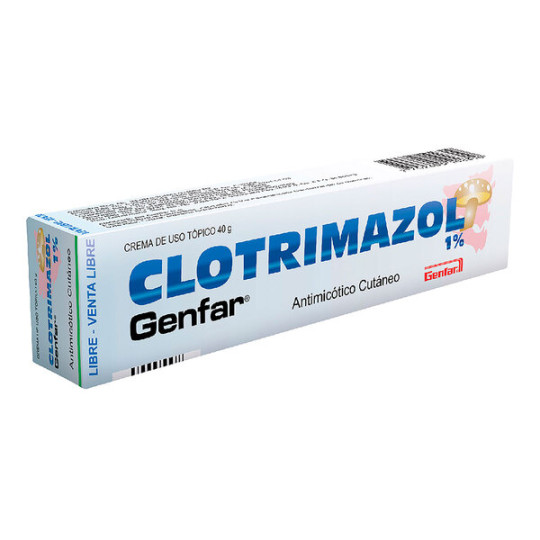 ( ) CLOTRIMAZOL 1% CREMA TOPICA 40 GR GF