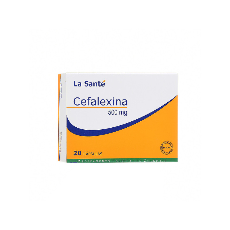 ( ) CEFALEXINA 500 MG 20 CAPSULAS LS                  