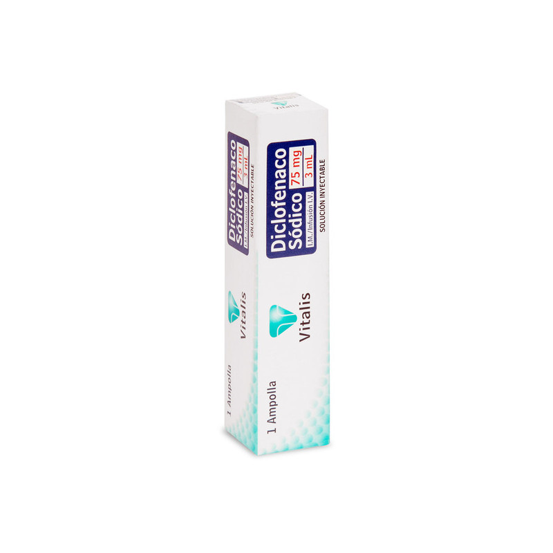 DICLOFENACO 75MG/3ML 1 AMPOLLA VT