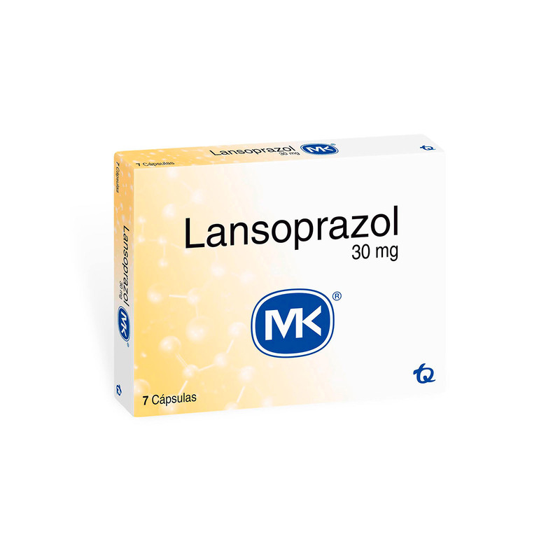 LANSOPRAZOL 30 MG 7 CAPSULAS MK