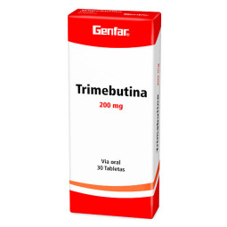 ( ) TRIMEBUTINA 200 MG 30 TABLETAS GF